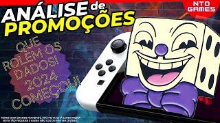 [TEMOS NOVIDADES] PRIMEIRA PROMOÇÃO NINTENDO 2024 - MELHORES JOGOS NA ESHOP NINTENDO SWITCH