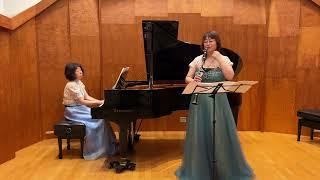 Toshio Mashima/ Les Jardins -  Clarinet Hitomi Ito, Piano Noriko Fujii @Shimarisu hall JAPAN