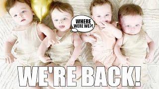 WE'RE BACK! | WHERE HAVE WE BEEN?! | RETURN TO YOUTUBE!