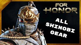 All Shinobi Gear (Remastered) - For Honor
