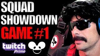 DrDisrespect / Shroud ▪ PUBG Squad Showdown   ▎Game #1 TWITCH ▎