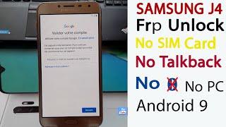 Frp Unlock Samsung J4 ثغرة تخطي حساب جوجل بعد فورمات سامسونج جي4 أندرويد 9 بدون تطبقات أو بطاقة سيم