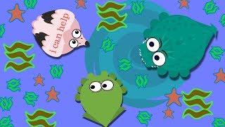 MOPE.IO / FLAMINGO & KRAKEN OR SEA MONSTER= OP TEAM / EASY BLACK DRAGON