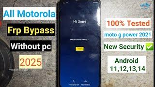 Motorola frp bypass 2025 | moto g power  2021 frp/google account bypass without pc by waqas mobile