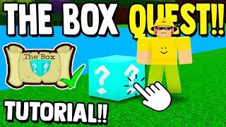 how to do THE BOX QUEST!! (2022) | Build a Boat for Treasure ROBLOX