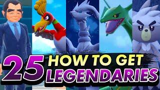 How to GET 25 Legendary Pokemon from the Indigo Disk Pokemon Scarlet and Violet DLC Pt 2