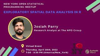 Josiah Parry - Exploratory Spatial Data Analysis in R