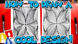 How To Draw A 3D Abstract Design