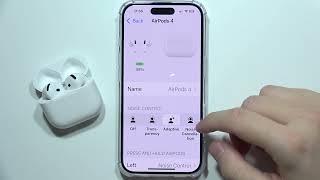 How to Turn On/Off Noise Cancelling on AirPods 4?