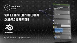 Secret Tips for Procedural Shaders in Blender