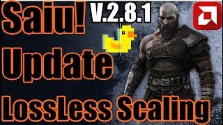 SAIU! Update LossLess Scaling_V_2.8.1 ,Ficou insano Para Placa de Vídeo Fraca , Teste na RX 580.