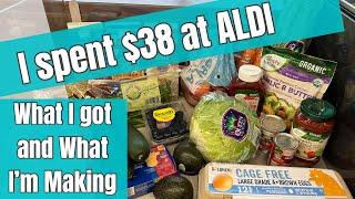 This week is gonna be TASTY | $38 Aldi Haul | Budget Grocery Shopping