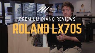 Roland LX705 Digital Piano Review & Demo - Luxury Digital Upright Piano (LX Series)