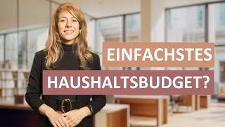 Haushaltsbudget einfach erstellen