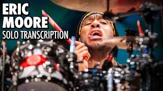 Eric Moore | Transcription | PASIC Drum Solo