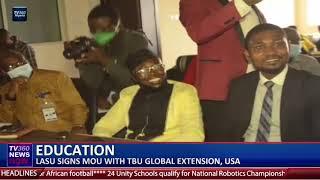 LASU SIGNS MOU WITH TBU GLOBAL EXTENSION..