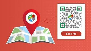 Google Map QR Code: Share Location via Print Media