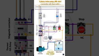 DIY Dol Starter & Float Switch Setup#electrical #shorts