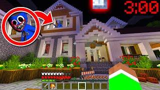 Minecraft PE : POPPY PLAYTIME BROKE INTO MY HOUSE at 3:00AM