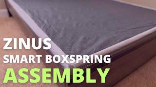 ZINUS 5 Inch Metal Smart BoxSpring Assembly | Full Step-by-Step Guide