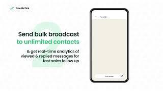 Introducting DoubleTick for WhatsApp | By QuickSell