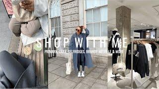 COME SHOP WITH ME & MIA IN LONDON | Primark, Zara, Selfridges, Brandy Melville & | shopping vlog uk