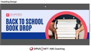 Hoarding Design | NID, NIFT, NATA, CEED Online Live Lessons