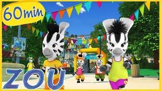 ZOU IN ENGLISH  Compilation ‍️ SPORT ‍️ cartoons for kids
