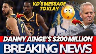 KD's Message to Klay: Warriors' $200M PLAYER Bid Stalled by Ainge's Demand