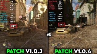 Dying Light 2 - Patch V1.0.3 vs Patch V1.0.4 - Comparison Test