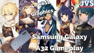 Samsung Galaxy A32 Genshin Impact Gameplay - Filipino | Lowest Settings |