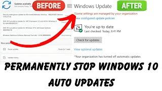 How to Disable Windows 10 Auto Updates Permanently: Step-by-Step Tutorial