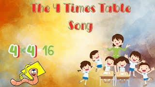The 4 Times Table Song (Multiplying by 4) | Silly School Songs