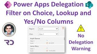 Power Apps Gallery Multiple Filter - Choice, Lookup and Yes/No column - SharePoint & delegation