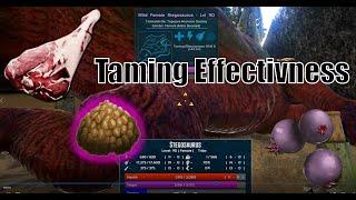 Ark Basic Tutorial: How to get 100% tame effectiveness!