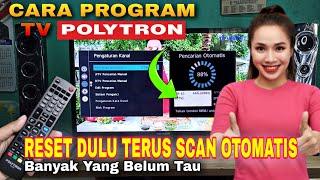 Cara SETING TV Digital POLYTRON LED Terbaru