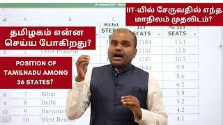 Shocking | Only 2% Seats Occupied by TN Students in IITs | மிகவும் பின்தங்கிய நிலையில் தமிழகம்