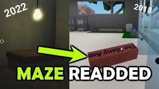 Many Axe Maze RE-ADDED to Lumber Tycoon 2! (Roblox)