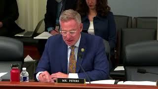 Peters Speaks on Cross-Border Wastewater Crisis at Budget Committee Hearing