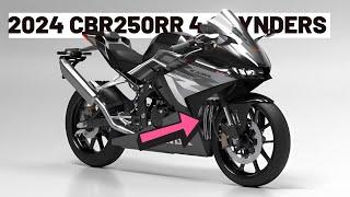 LEAKED..!2024 HONDA CBR250RR-R INLINE FOUR