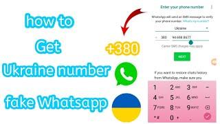 Get (+380) Ukraine fake number from Whatsapp | create fake Whatsapp account