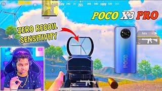  POCO X3 PRO BEST SENSITIVITY | PUBG MOBILE ZERO RECOIL SENSITIVITY #pubgmobile #pocox3pro