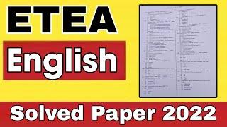 ETEA Test English MCQS GK Part 01 By UC Learning Tube #etea Grammar Active Passive voice Indirect