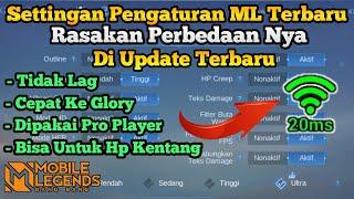 Mobile Legends Settings Like Pro Player and No Latest Latest 2023