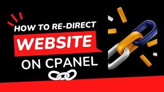 How to redirect a website to another website on cpanel