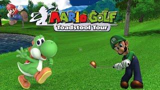 Mario Golf Toadstool Tour Live Stream Playthrough Part 4 Star Tournament Hard Mode!