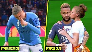 FIFA 23 vs eFootball 2023 - Amazing Realism in Detail A to Z [PS5]
