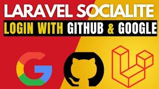 Laravel Socialite Login with Google and Github | Laravel Breeze
