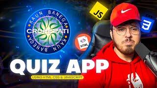 ChatGPT helped me create this KBC Quiz App (Watch me Build it)