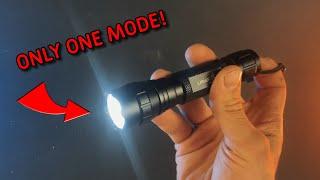 ULTRAFIRE Tactical Single Mode Flashlight With Holster - Review